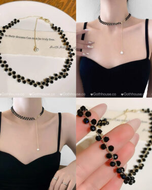 Black Gloss Necklace