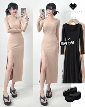 Siren Slit Up Dress