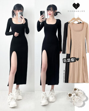 Siren Slit Up Dress